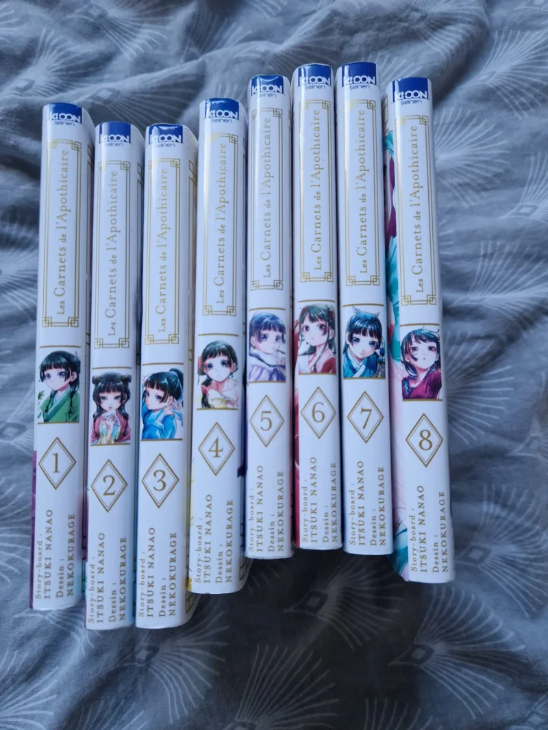 Les Carnets de l'apothicaire: Carnet tome 1 a 8
