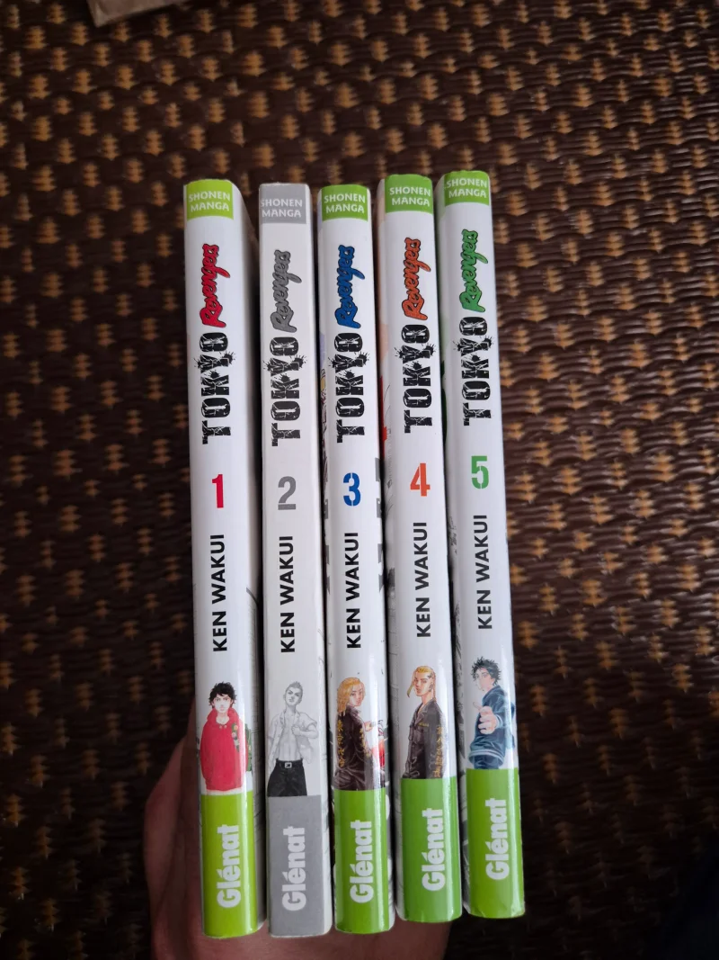 Tokyo Revengers: Lot de Manga Tokyo Revengers tome 1 à 5