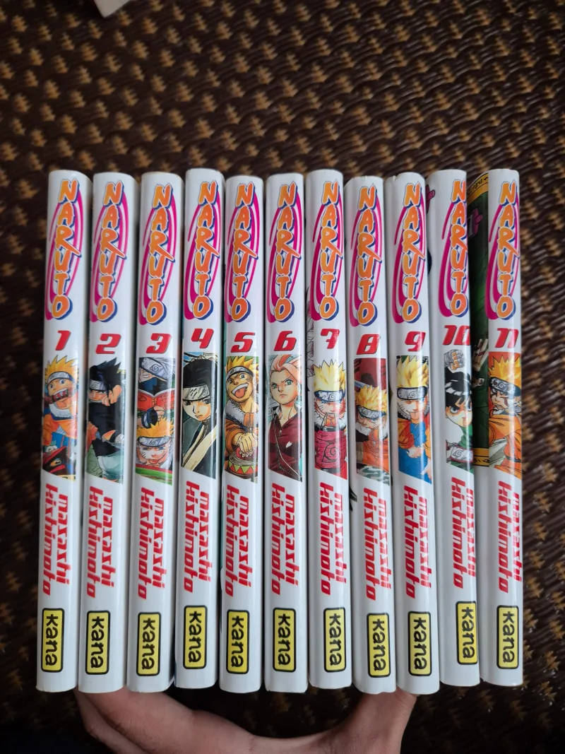 Naruto: Lot manga Naruto Tome 1 à 11