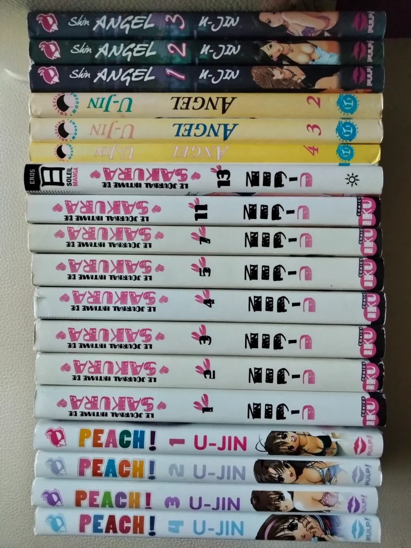 Lot manga hentai / ecchi