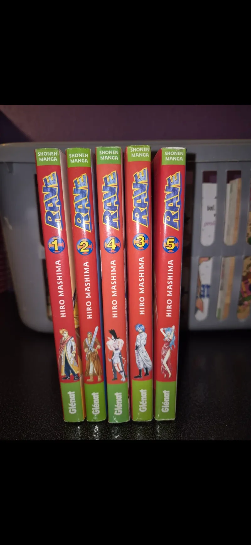 Rave: Manga Rave Tome 1 à 5