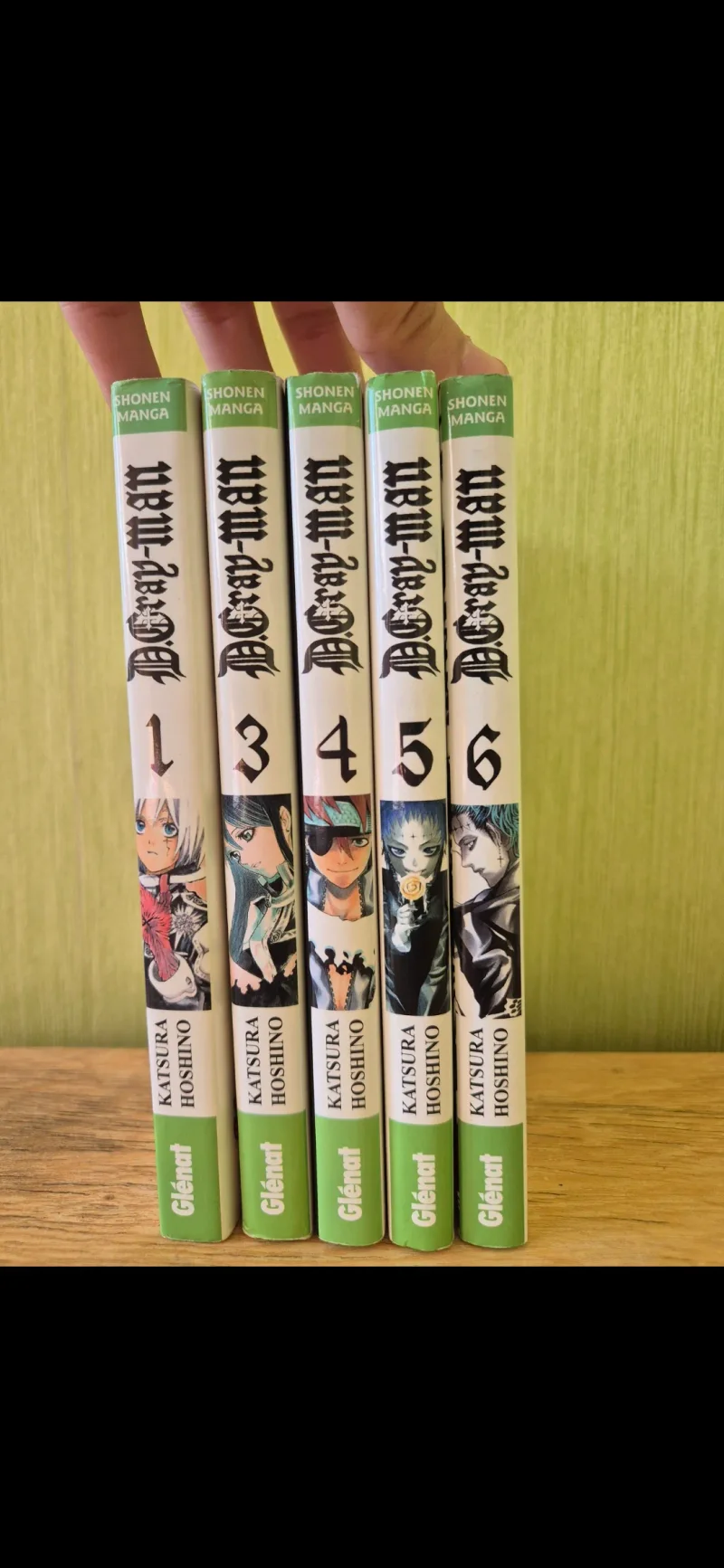 D.Gray-man: Manga D-Gray man Tome 1 et 3 à 6