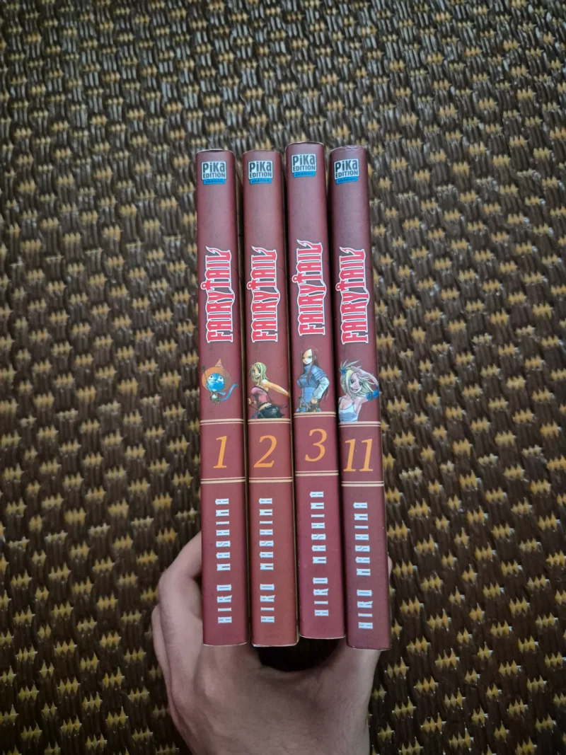 Fairy Tail: Fairy Tail Tome 1 à 3 et 11