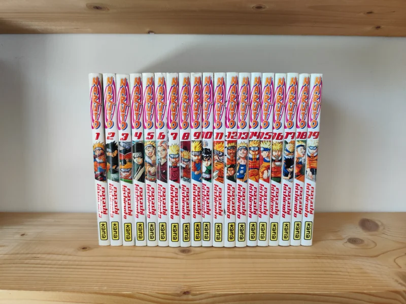 Naruto – T01 à T19 – 19 tomes – Kana – Bon état – Début légendaire 🍜🌀