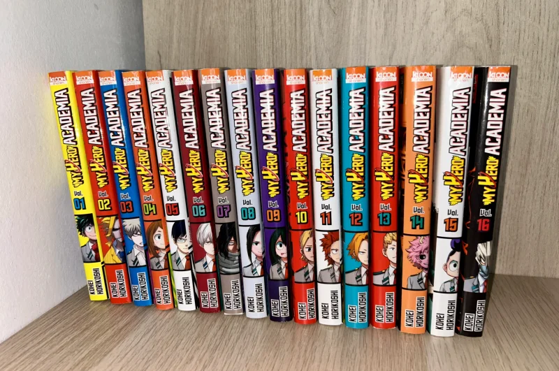 My Hero Academia tomes 1 à 16 – Très bon état